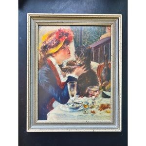 Renoir Impressionist Painting Detail